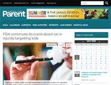 Tablet Screenshot of centralpennparent.com